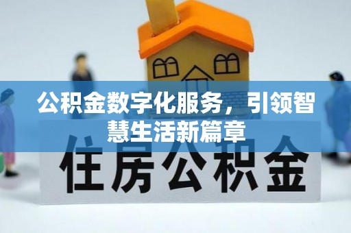 颍泉公积金数字化服务，引领智慧生活新篇章