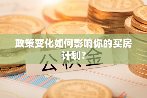 颍泉政策变化如何影响你的买房计划？
