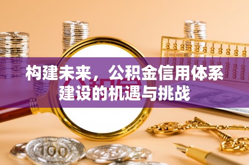 颍泉构建未来，公积金信用体系建设的机遇与挑战