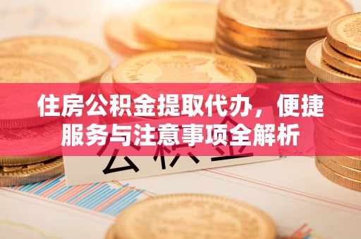 颍泉住房公积金提取代办，便捷服务与注意事项全解析