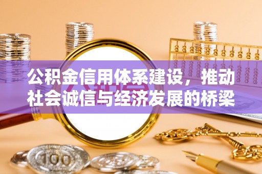 颍泉公积金信用体系建设，推动社会诚信与经济发展的桥梁