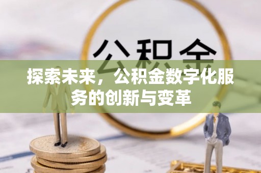 颍泉探索未来，公积金数字化服务的创新与变革