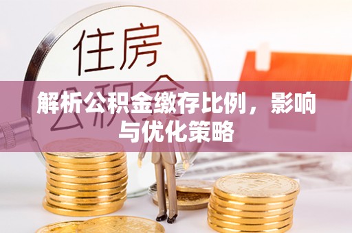 颍泉解析公积金缴存比例，影响与优化策略