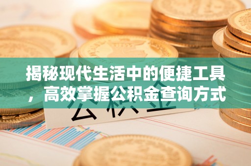 颍泉揭秘现代生活中的便捷工具，高效掌握公积金查询方式